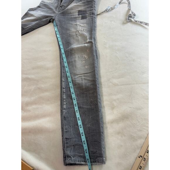 Dsquared2 Womens Made in Italy Cool Girl Gray Jean Grunge Modern Designer - Picture 13 of 14